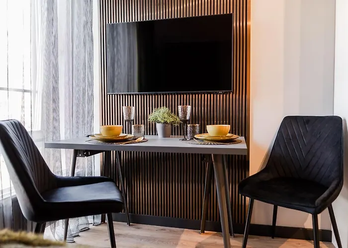 Appartamento Dreamstay Avangard - Shared Roof Terrace, High Speed Wifi 200 Mbps & Gym *