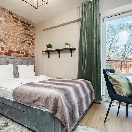 Apartmán Dreamstay Avangard - Shared Roof Terrace, High Speed Wifi 200 Mbps & Gym Tallinn